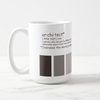 Architect. Overuses Juxtaposition Coffee Mug