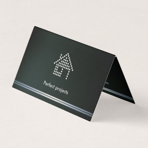 Architect Perfect Projects Professional Business Card