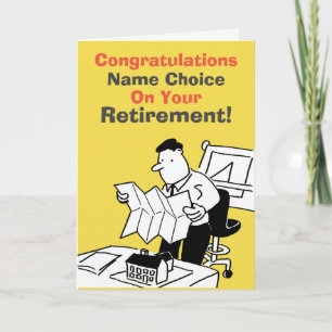 Architect Retirement Card