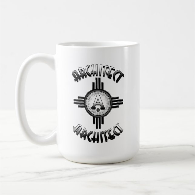 Architect Retro - Architects Merch Coffee Mug (Left)