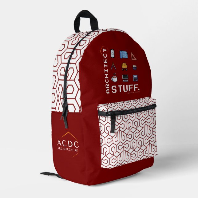 Architect Stuff Backpack (Back Corner Left)