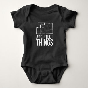 Architect Things Architecture Baby Bodysuit