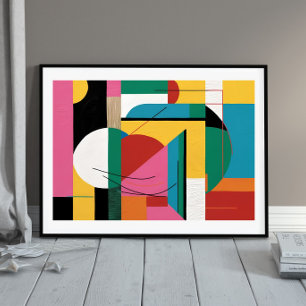 Architectonic Rhythm Poster