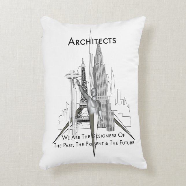 Architects Accent Pillow (Front(Vertical))