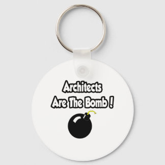 Architects Are The Bomb! Key Ring