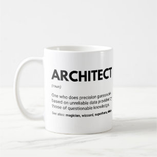 Architects Funny Engineers Definition Coffee Mug