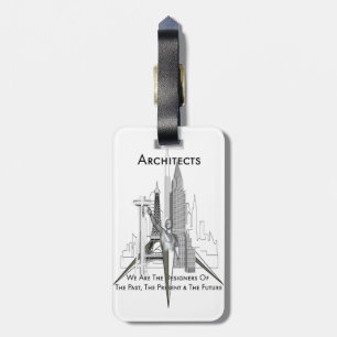 Architects Luggage Tag