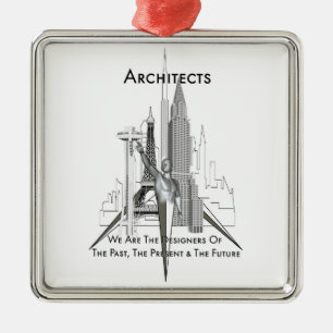 Architects Metal Tree Decoration