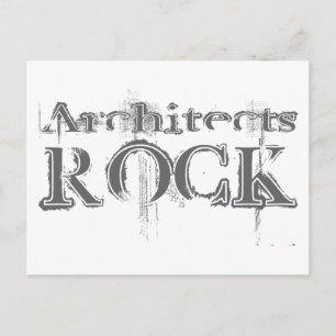 Architects Rock Postcard