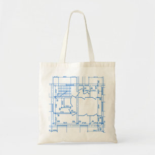 Architectural background tote bag