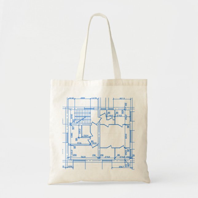 Architectural background tote bag (Front)