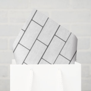 Architectural Bricks Artisan Modern Multiuse Tissue Paper
