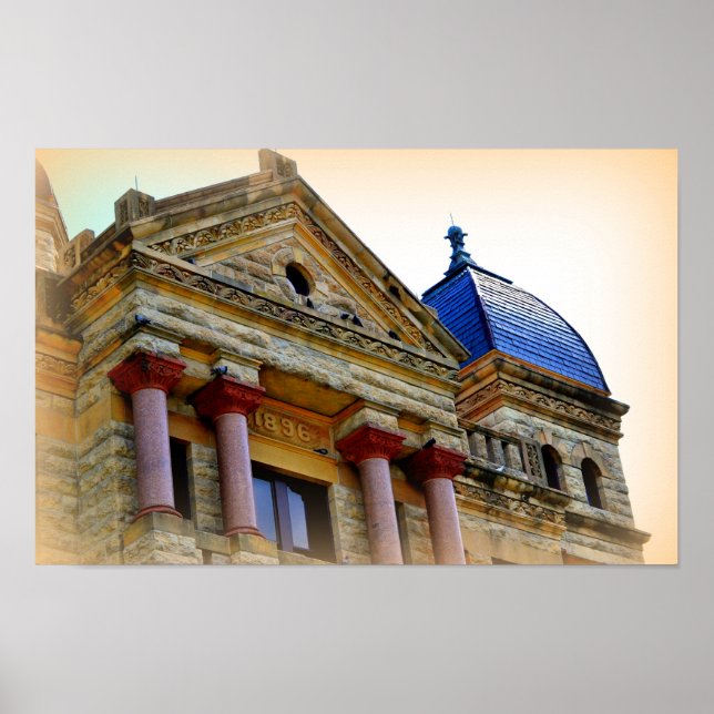 Architectural Building Photographic Art Print (Front)