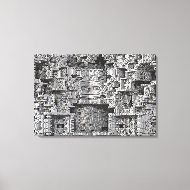 Architectural  canvas print (Front)
