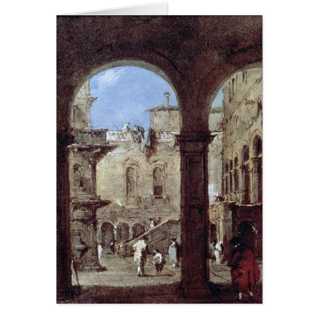 Architectural Capriccio, c.1770 (Front)