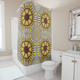 Architectural ceiling details x-large pattern shower curtain