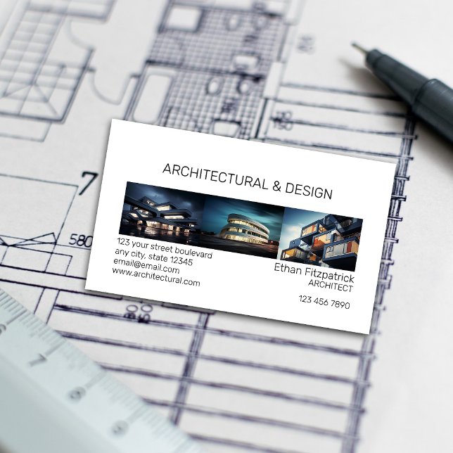 Architectural Company Business Card (Creator Uploaded)
