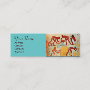 ARCHITECTURAL CONSTRUCTION MONOGRAM MINI BUSINESS CARD