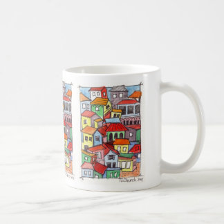 Architectural design coffee cup