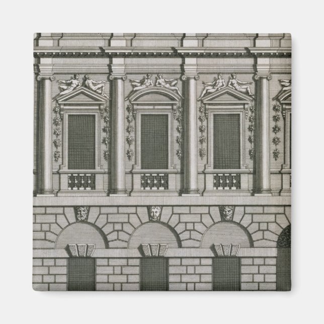 Architectural design demonstrating Palladian propo Magnet (Front)