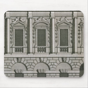 Architectural design demonstrating Palladian propo Mouse Pad