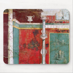 Architectural detail with a landscape mouse pad