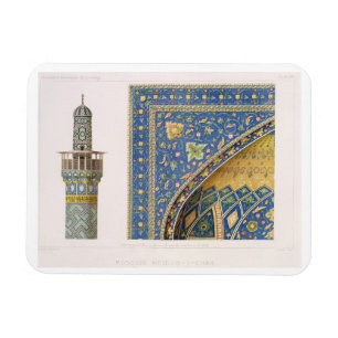 Architectural Details from the Mesdjid-i-Shah, Isf Magnet