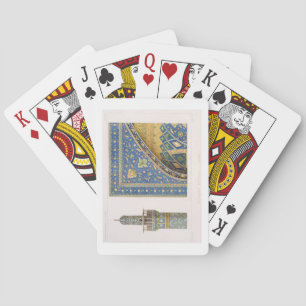 Architectural Details from the Mesdjid-i-Shah, Isf Playing Cards