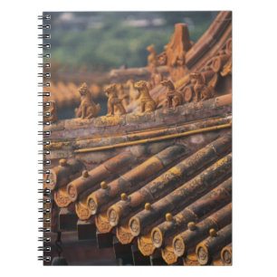 Architectural details in the Forbidden City, Spiral Notebook