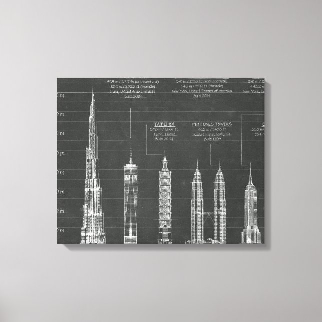 Architectural Heights Canvas Print (Front)