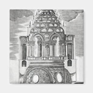 Architectural Illustration Magnet