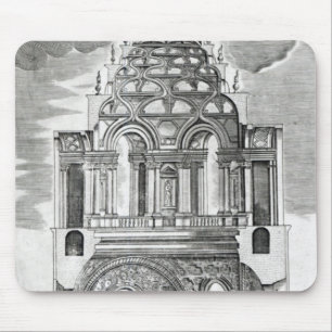 Architectural Illustration Mouse Pad