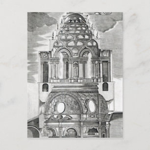 Architectural Illustration Postcard