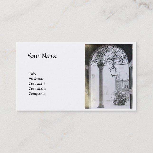 ARCHITECTURAL INTERIOR BUSINESS CARD (Front)