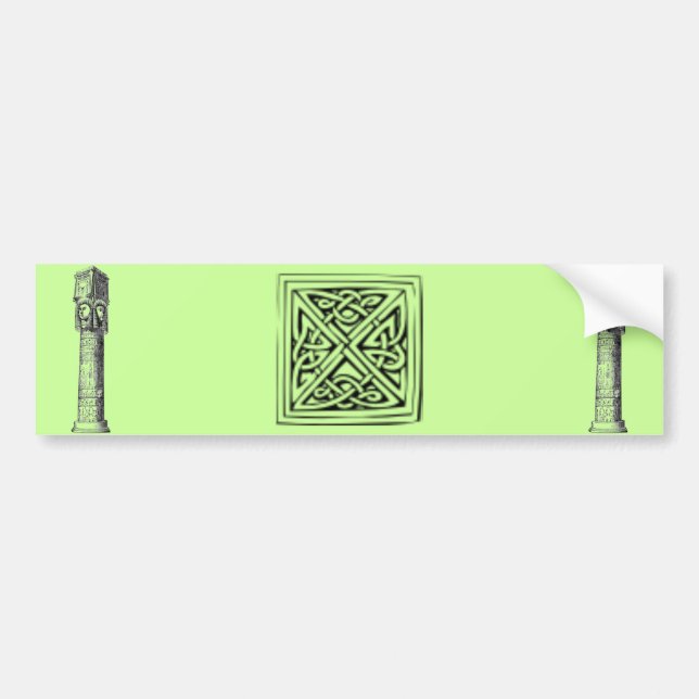 Architectural Motif Bumper Sticker (Front)