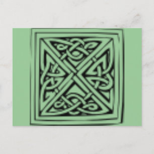Architectural Motif Postcard