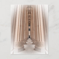 Architectural Pathway of Pillars
