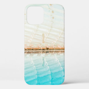 ARCHITECTURAL PHOTOGRAPHY OF AN INDOOR POOL iPhone 12 CASE