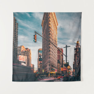 ARCHITECTURAL PHOTOGRAPHY OF BROWN BUILDING TAPESTRY