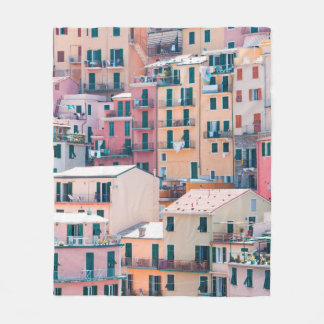 ARCHITECTURAL PHOTOGRAPHY OF CONCRETE HOUSES FLEECE BLANKET