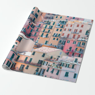 ARCHITECTURAL PHOTOGRAPHY OF CONCRETE HOUSES WRAPPING PAPER