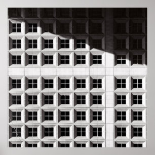 ARCHITECTURAL PHOTOGRAPHY OF WHITE BUILDING POSTER