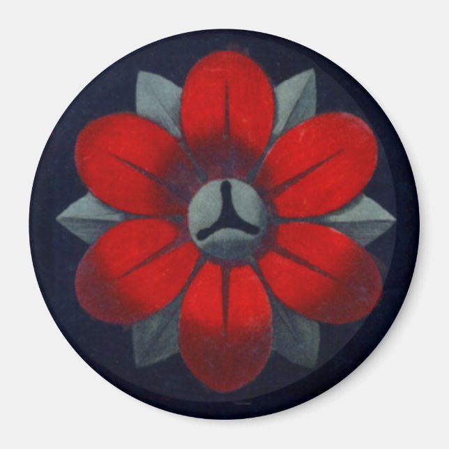 Architectural Rosette No. 3 Magnet (Front)