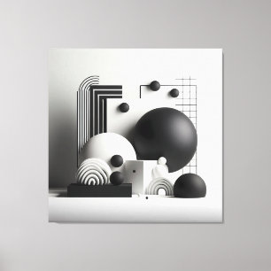 Architectural Silence Ensemble Canvas Print