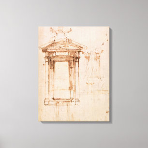 Architectural study canvas print