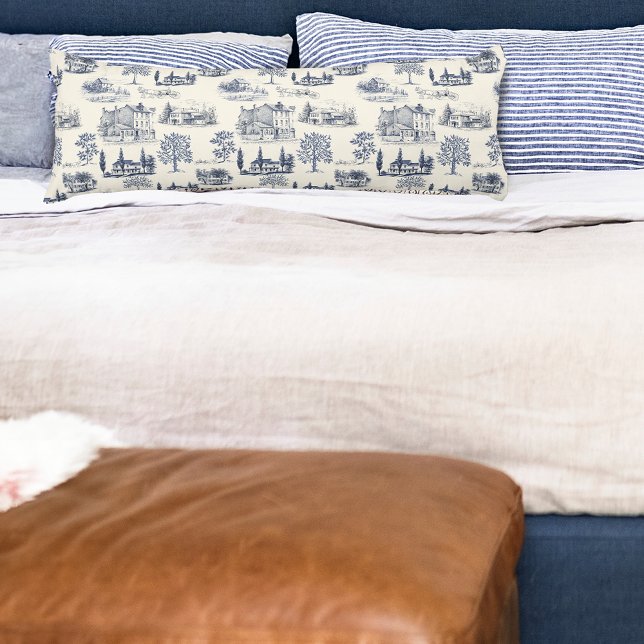 Architectural Toile Body Cushion (Creator Uploaded)