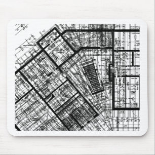 architecture 2 mouse pad