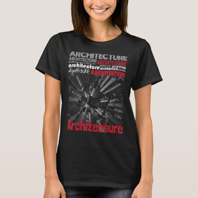 Architecture  Architectural Engineer Planner Build T-Shirt (Front)