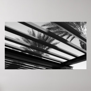 architecture black poster