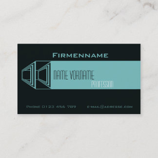 architecture business card